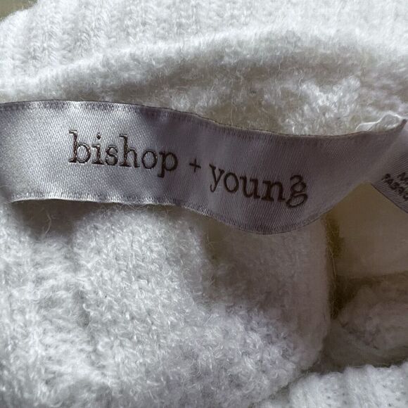 Bishop & Young Frankie Sleeveless Turtleneck Size Small Ivory - Picture 5 of 8